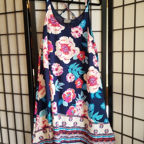 Boho floral dress nwot hippie summer - Picture 1 of 8